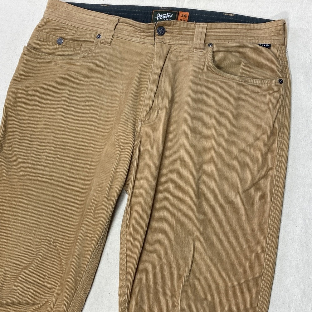 Howler Brothers frontside 5 pocket corduroy pants 34x32 Fits 36x31